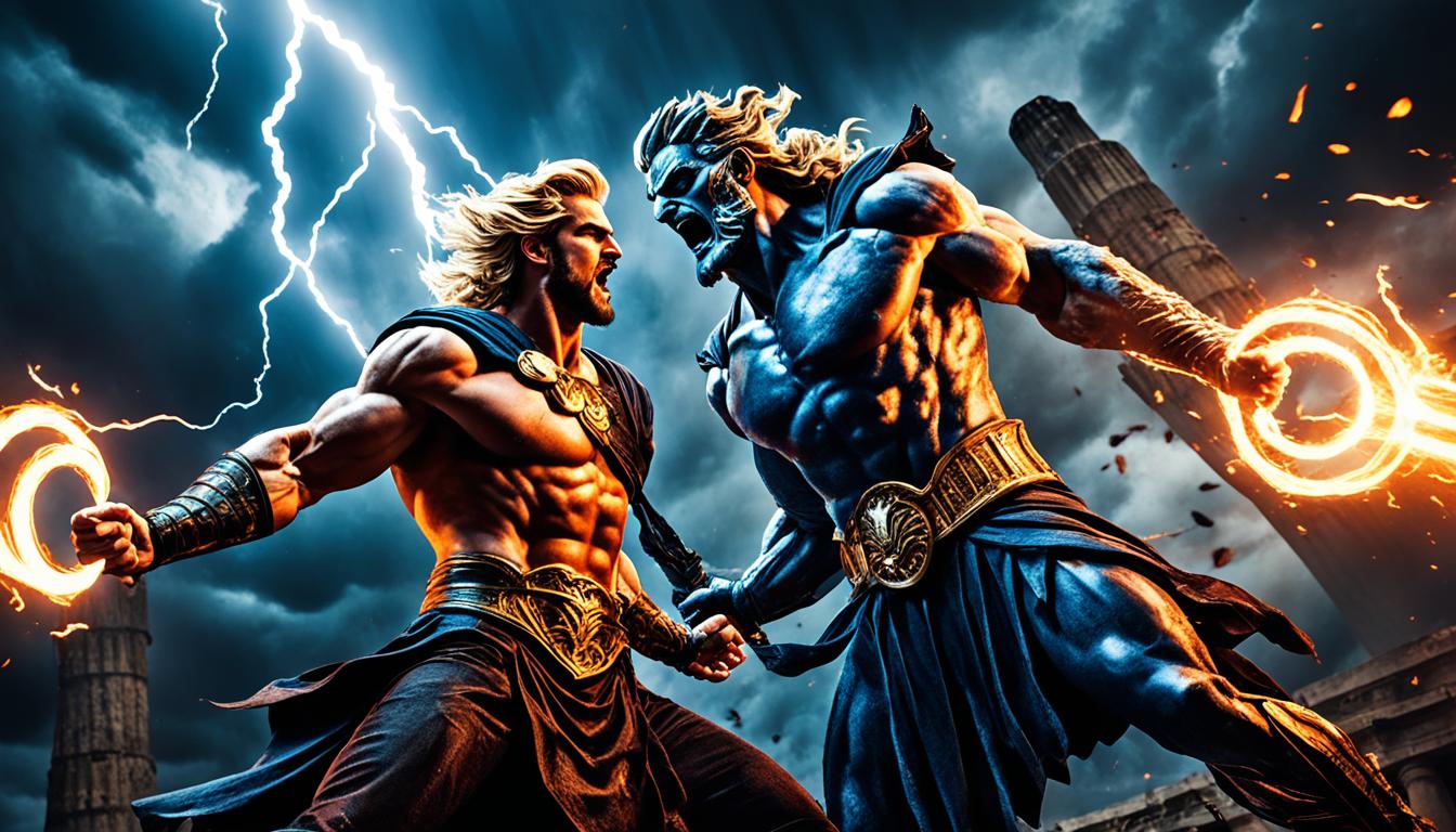 Zeus vs Hades – Gods of War